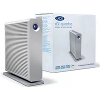 LACIE D2 Quadra disque dur externe 3 To 7200 tr/min USB 3.2 Gen 1 (3.1 Gen 1) Aluminium
