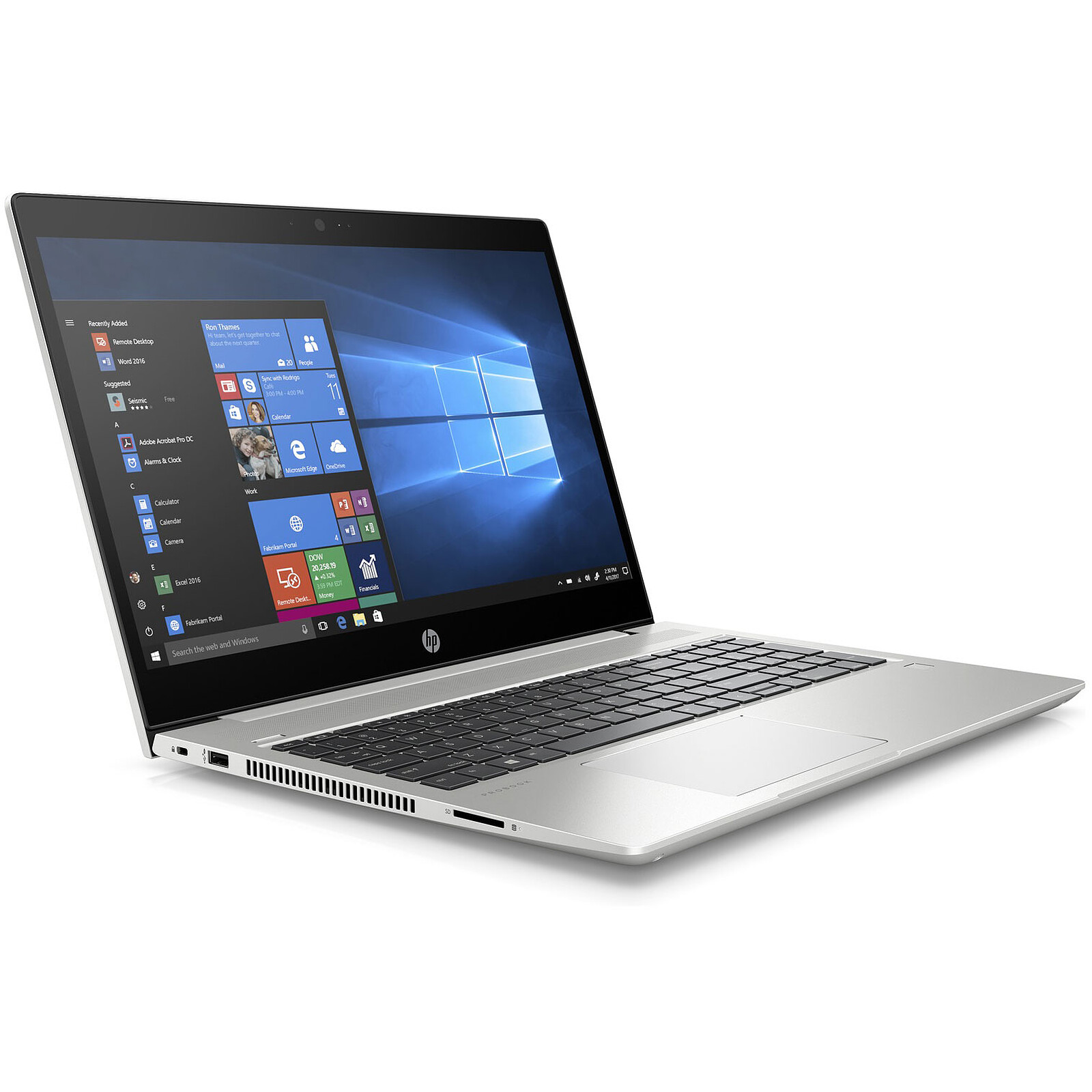HP ProBook 450 G7 Core i5 10210U 1,6Ghz 8Go 256Go SSD 15,6" 1920 x 1080 - UHD Graphics 620