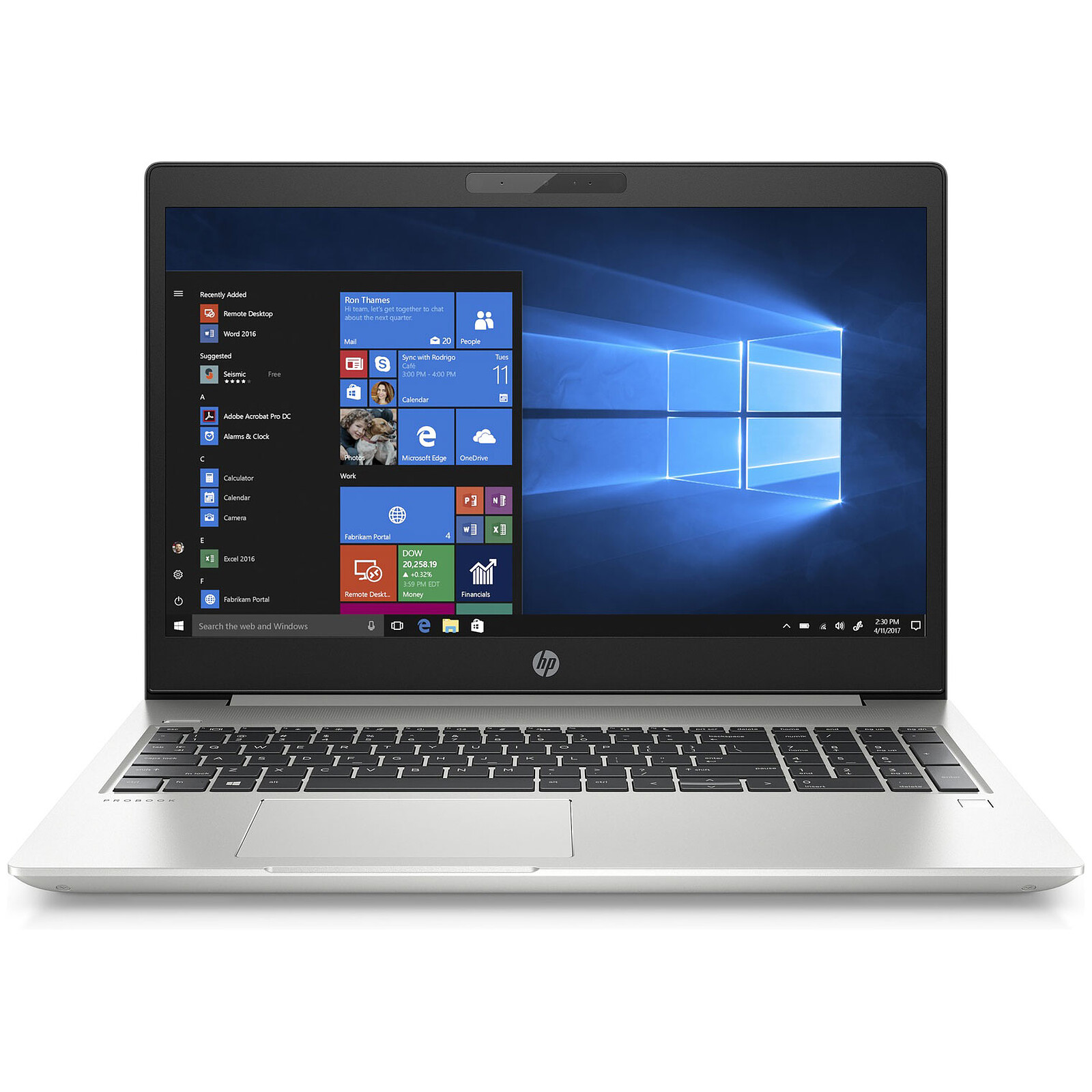 HP ProBook 450 G7 Core i5 10210U 1,6Ghz 8Go 256Go SSD 15,6" 1920 x 1080 - UHD Graphics 620 – Image 2